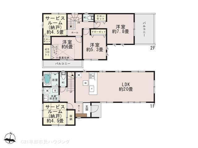 間取図/区画図: